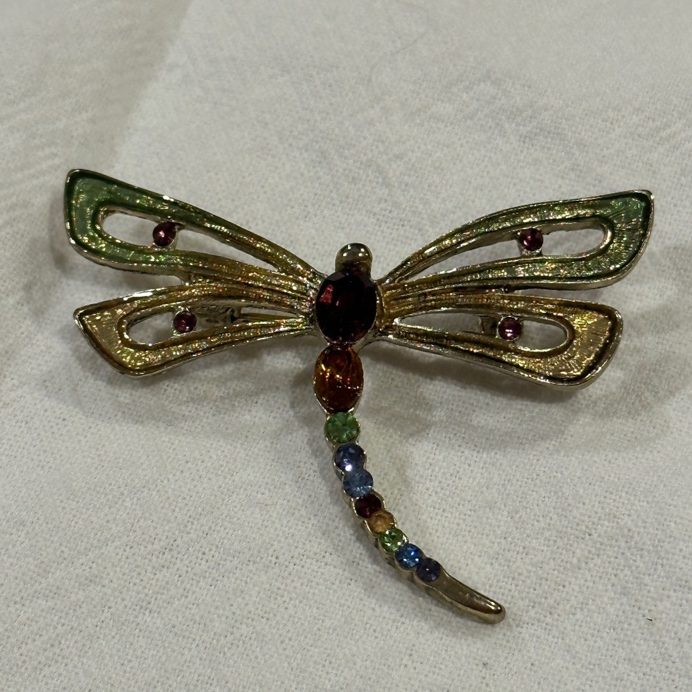 Dragonfly brooch